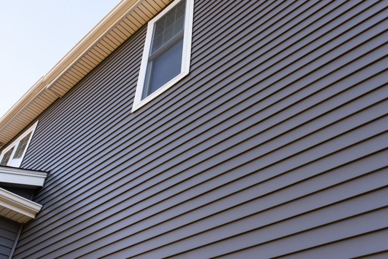Side View of Vinyl Siding